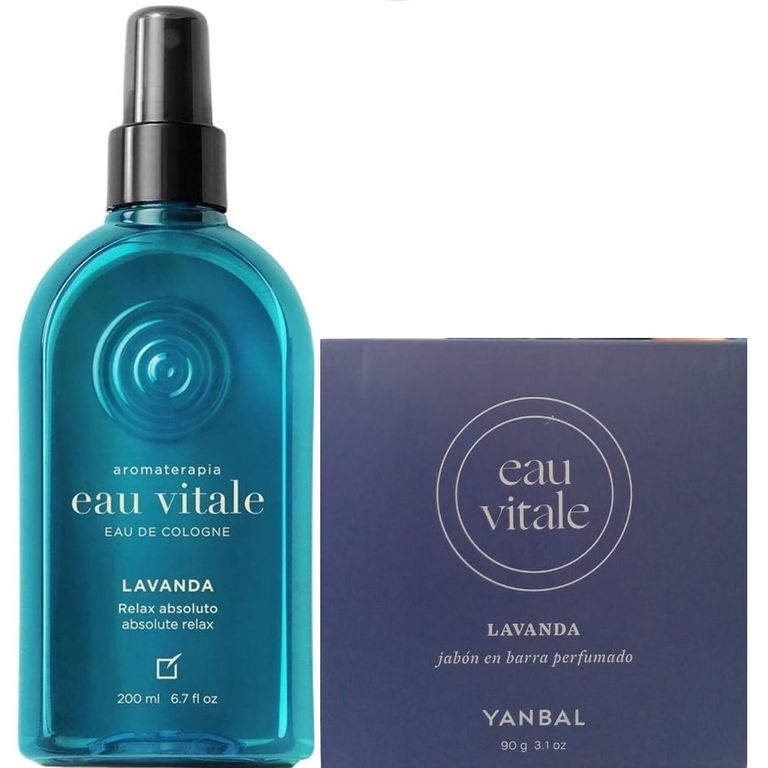 Pack x2 Eau Vitale Lavanda + jabón