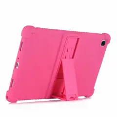 GENERICO - Funda para iPad Pro 2da Gen 11 Gomas con Parante Fucsia Resistente