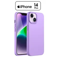 APPLE - Silicone Case Para Iphone 14 Plus Lila