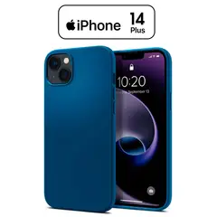 APPLE - Silicone Case Para Iphone 14 Plus Azul