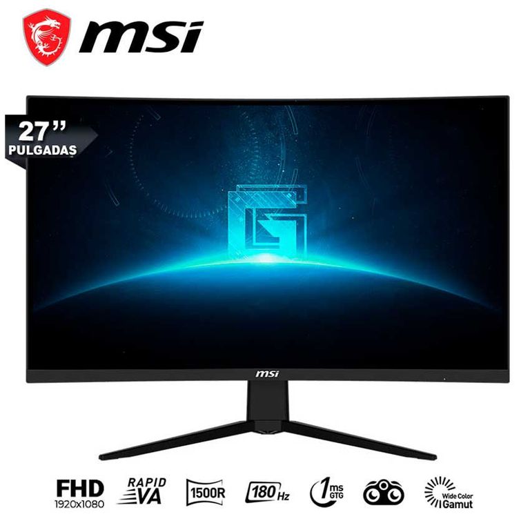 Monitor 180Hz G27C3F Full HD Curvo 1 ms VA AMD FreeSync Premium