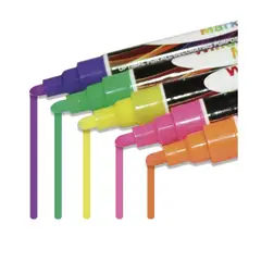 GENERICO - Plumones Neón Caja De 8 Unidades