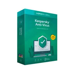 KASPERSKY - ANTIVIRUS 1 PC, (2X1) LICENCIA 1 AÑO P/N: 7709015390597