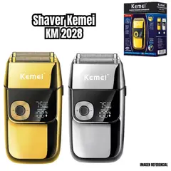 KEMEI - Shaver Digital C/Patillero 2 en 1 KM-2028
