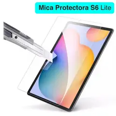 GENERICO - Mica De Vidrio Templado Para tablet Samsung S6 Lite - HD