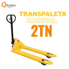 QRUBBER - Transpaleta manual carga 2 toneladas