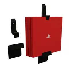 PLAYSTATION - Soporte Pared Consola Ps4 PRO - Negro.