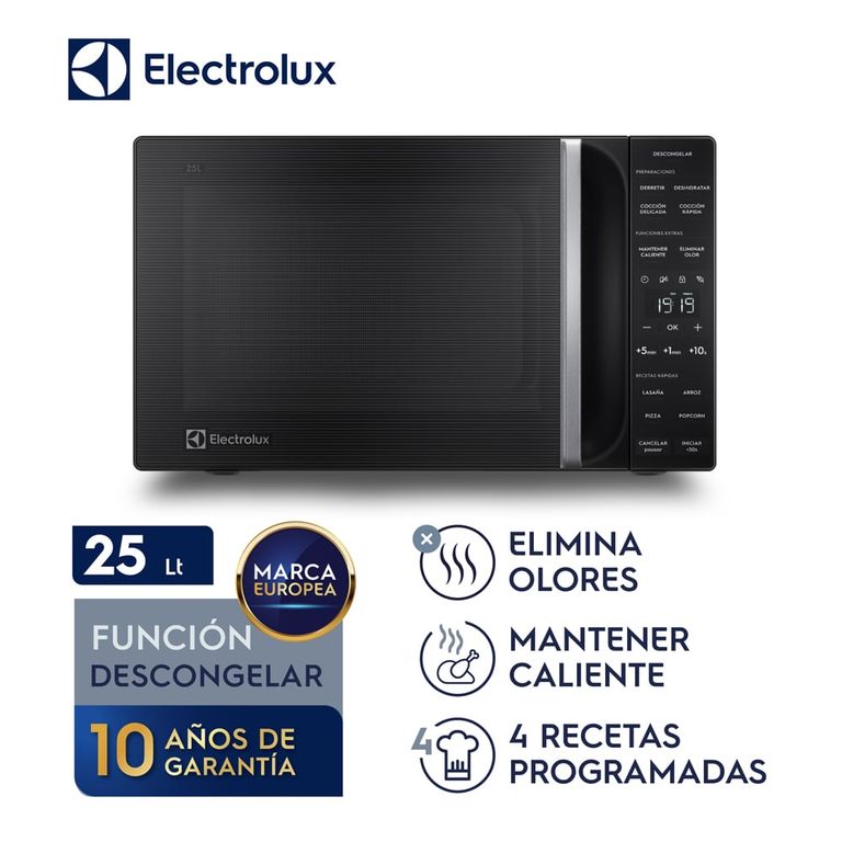 Microondas Freestanding Eléctrico 25LT EMDY25S2MXB
