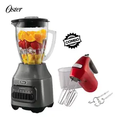 OSTER - LICUADORA BLSTPEG-GPB + BATIDORA DE MANO FPSTHM360R