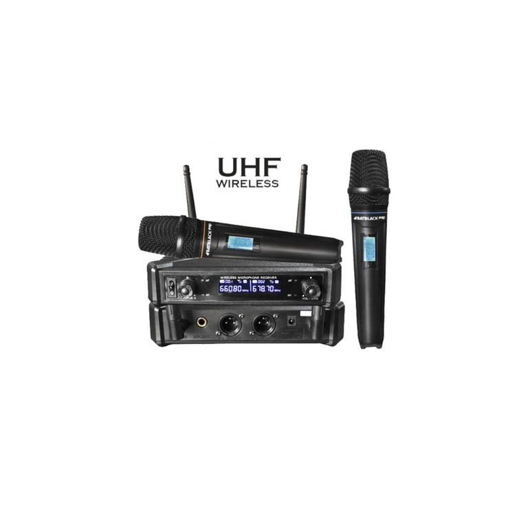 Micrófono profesional inalámbrico 50M BT-M43 PRO - Negro