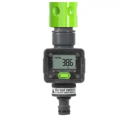 GENERICO - Medidor de flujo de agua digital flujo metro Portátil para caudal