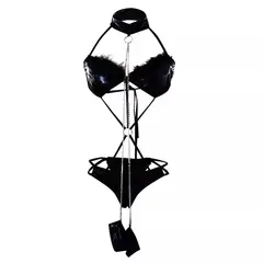 GENERICO - Lenceria Sexy Dama Mujer babydoll Sosten Brasier talla M