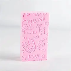 GENERICO - Esponja de baño exfoliante rosado