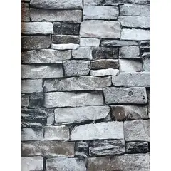 GENERICO - PAPEL TAPIZ LADRILLO ROCOCHO 0.53 X 10 M PARA PARED