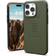 GENERICO - Funda para iPhone 12 Pro Max - UAG Civilian Verde Antishock Resistente