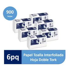TORK - Papel Toalla Interfoliada Xpress® 6 paq x 150 hojas