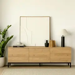 TU MESITA - Aparador Moderno 3 puertas Habana color Duna