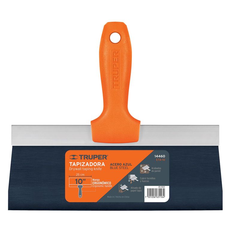 Espatula Tapizadora 10" 14460 - Negro / Naranja