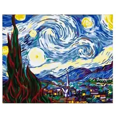 IMPORTADO MC - Paint By Number La Noche Estrellada Van Gogh 50x65cm Oleo