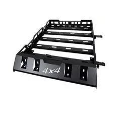 GENERICO - Parrilla 140cm ACERO NEGRO PORTAEQUIPAJE/BARRA