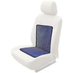 GENERICO - Respaldar de auto asiento antitranspirante malla azul