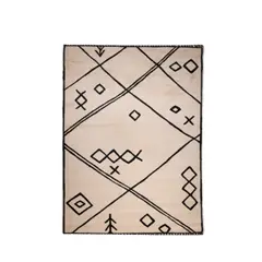 NIHM - Alfombra Índigo Beige 230x160 cm