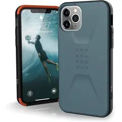 GENERICO - Funda de iPhone 12 Pro Max - UAG Civilian Celeste Antishock Resistente