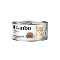 CANBO - Gatitos Kitten Paté Lata Pollo e Hígado 85 gr