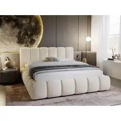 GENERICO - Cama Box Tarima Zafiro Crema 2 plazas La Industria