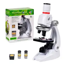 GENERICO - Microscopio Basico Educativo Infantil 3 niveles de Zoom