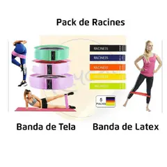 GENERICO - Pack de Bandas De tela + Pack Tela de Banda de Tela