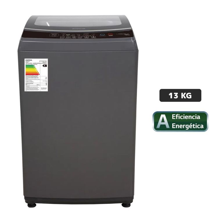 Lavadora 13 kg carga superior SPBL13TL- gris