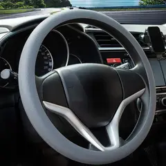 AURELA - FlexiGrip - Funda de Silicona para Timón de Auto para un Agarre Cómodo