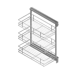 MENAGE CONFORT - BASTIDOR EXTRAIBLE LATERAL 3DIV 256Dx600Hx480L -