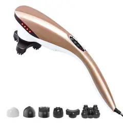 OEM - Masajeador Corporal Direccional Phantom Massager Recargable 5Cabezales