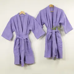 GENERICO - Salida de baño Niños - Talla 12 - lila