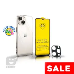 GENERICO - Case Space: mica 9D 21D y Mica de Cámara para iPhone 13 Pro Max