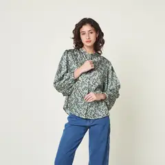 EXIT - Blusa Joaquina Print Mujer
