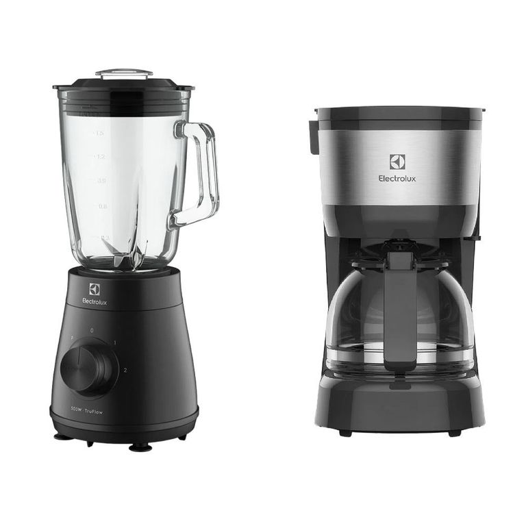 Combo Licuadora 500w EBS20 + Cafetera Automatica ECM10