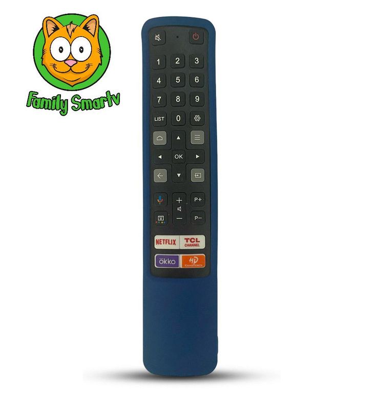 Funda para Control Remoto Tcl Generico Smart Modelo FMR8 Azul