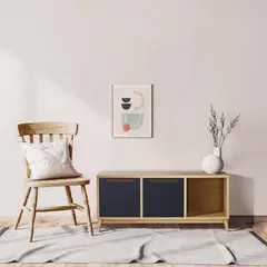 TU MESITA - Aparador Multiusos Kimy color DunaNegro 2 puertas