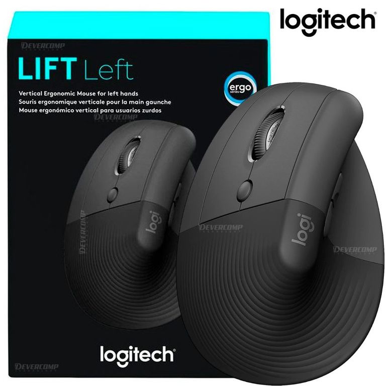Mouse Lift Vertical Zurdo Wireless Bluetooth
