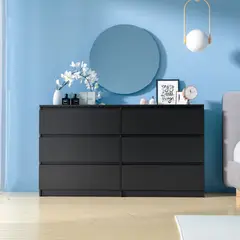 TU MESITA - Aparador Clásico Pamela 6 cajones