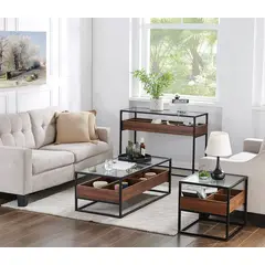 TU MESITA - Aparador Recibidor Florencia color Marrón