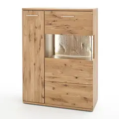 TU MESITA - Vitrina Organizadora Shantal con luz 2 puertas