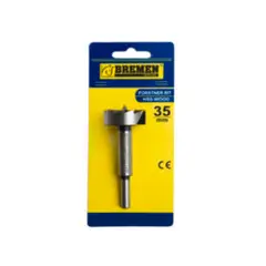 GENERICO - Broca Tipo Forstner HSS - Madera 35mm Bremen - Gris
