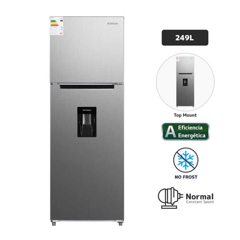 Refrigeradora TM 249L VCM No Frost - Inox