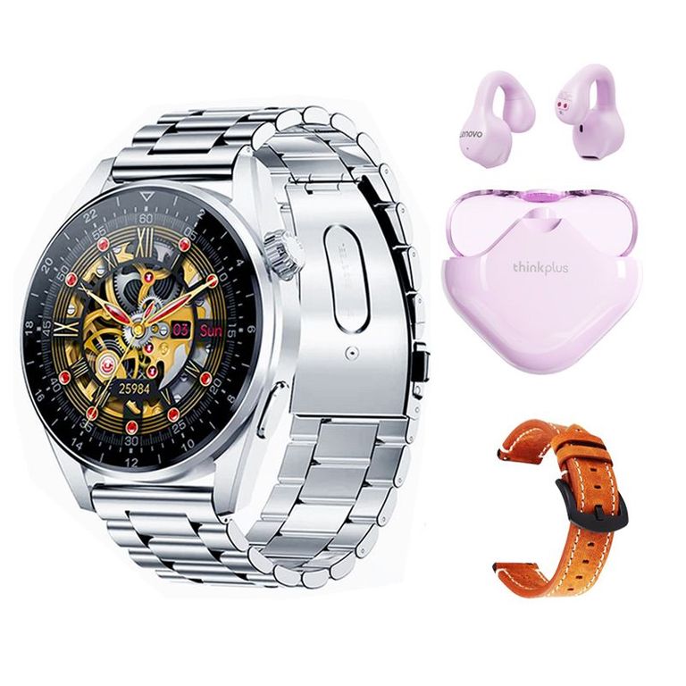 XT61 De Audífonos-Rosa y Toumi GT-A-W Reloj inteligente