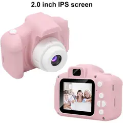 GENERICO - Camara Fotográfica Video Digital Para Niños ROSADO BEBE.