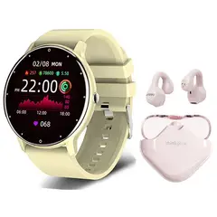 LENOVO - Audífonos XT61-Rosa y Toumi Fit 2-Y watch Reloj inteligente